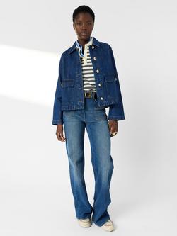 Gerard Darel Taina Denim Jacket, Blue, Blue