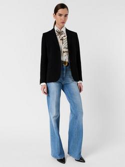 Gerard Darel Taisy Single Breasted Jacket, Black, Black