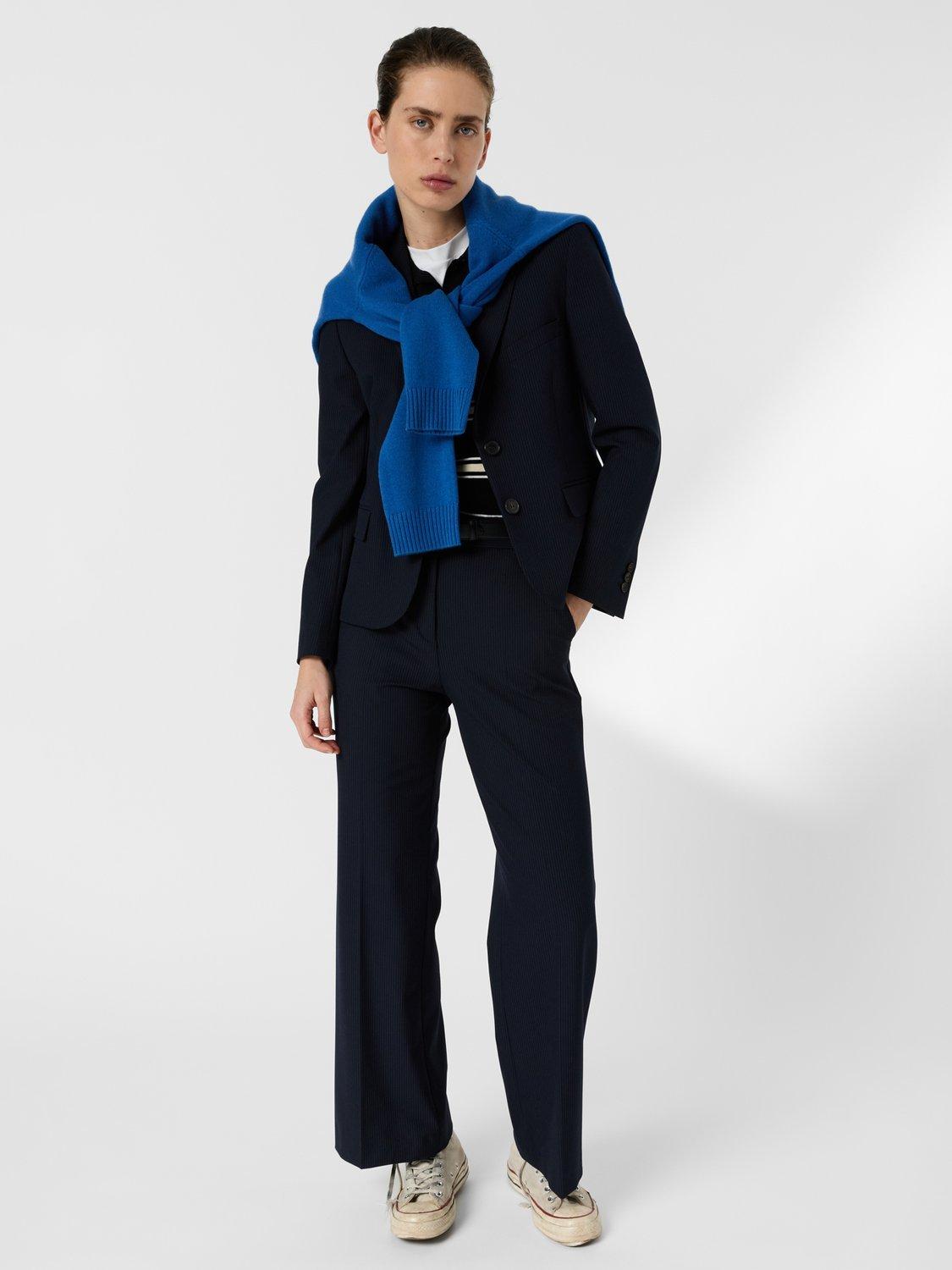 Product image 1 of 7, which shows Gerard Darel Tayana Single Breasted Jacket, Navy, 10