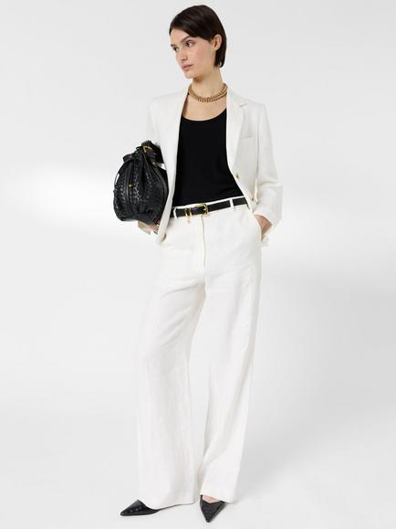 Gerard Darel Terya Pure Linen Jacket, Ecru - view 2, Ecru