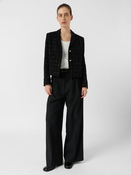 Gerard Darel Tiana Tweed Jacket, Black - view 2, Black