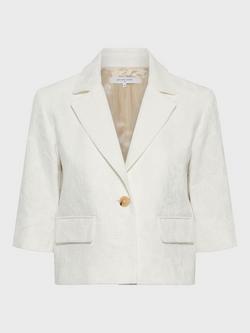 Gerard Darel Tracy Cropped Jacket, White - view 2, White