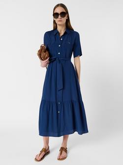 Gerard Darel Raina Shirt Midi Dress, Ink, Ink