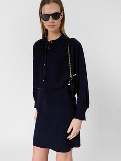 Gerard Darel Rosine Shirt Dress, Navy, Navy