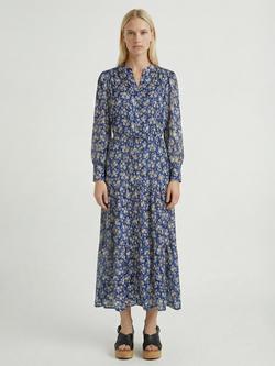 Gerard Darel Ruvia Floral Dress, Ink - view 2, Ink