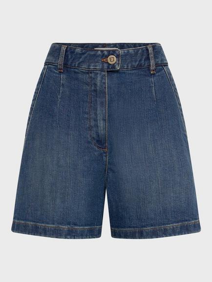 Gerard Darel Adelia Denim Shorts, Blue, Blue
