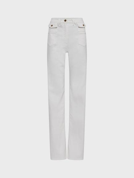 Gerard Darel Anna Straight Cut Jeans, Optic White, Optic White