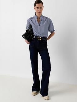 Gerard Darel Clee Stripe Top, Blue, Blue