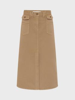 Gerard Darel Emma Midi Skirt, Sand, Sand