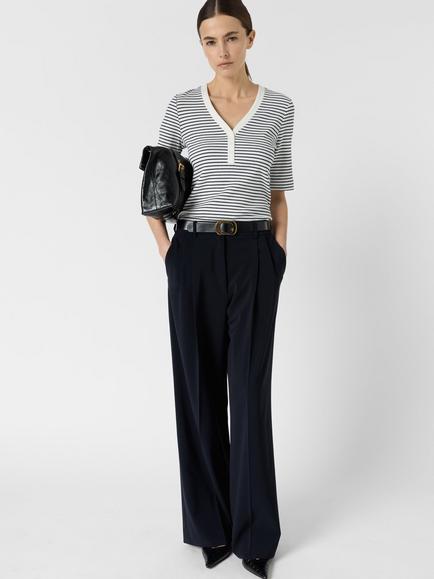 Gerard Darel Maiva Stripe Top, Navy, Navy