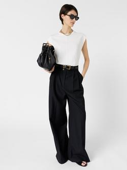 Gerard Darel Marionne Seam Detail Top, White, White