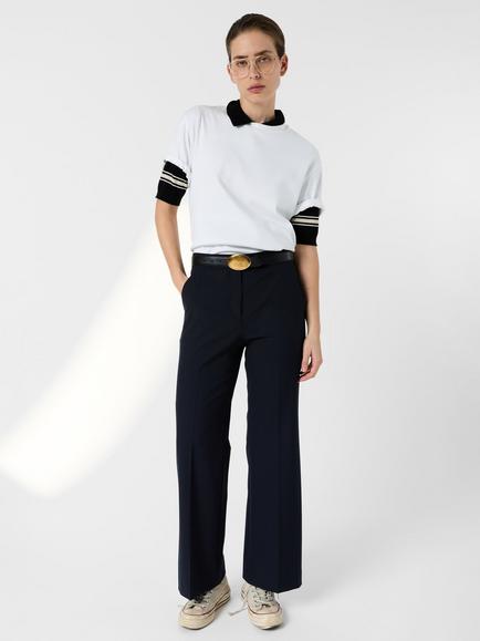 Gerard Darel Mayae Crew Neck T-Shirt - view 2, White