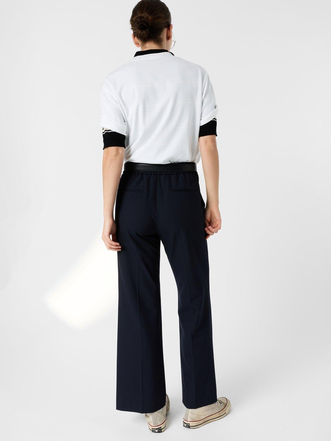 Product image 3 of 7, which shows Gerard Darel Mayae Crew Neck T-Shirt, White, 6