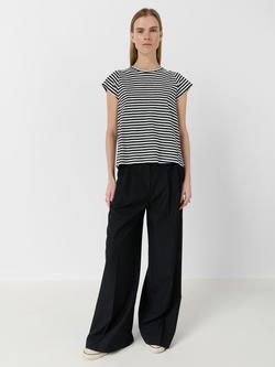 Gerard Darel Mayane Stripe T-Shirt, White - view 2, White