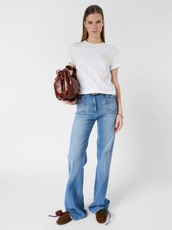 Gerard Darel Melia Heart T-Shirt, White, White