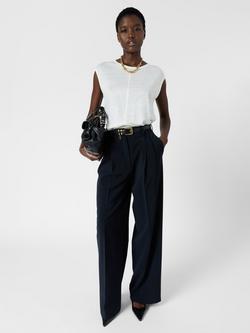 Gerard Darel Michele Pure Linen Top, White, White