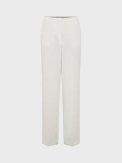 Gerard Darel Aelia Tailored Trousers, Ecru - view 2, Ecru