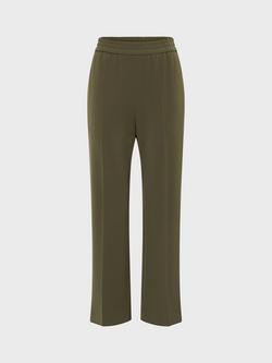 Gerard Darel Aliette Tailored Joggers, Khaki Green, Khaki Green