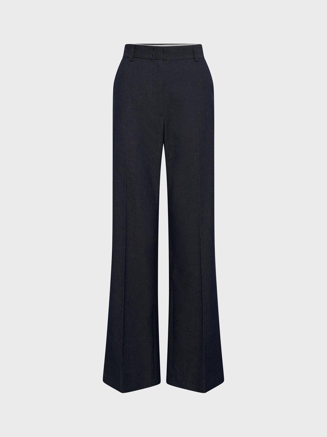 Product image 1 of 2, which shows Gerard Darel Amora Tailored Trousers, Blue, 10