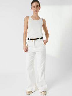 Gerard Darel Audea Tailored Trousers, Ecru, Ecru