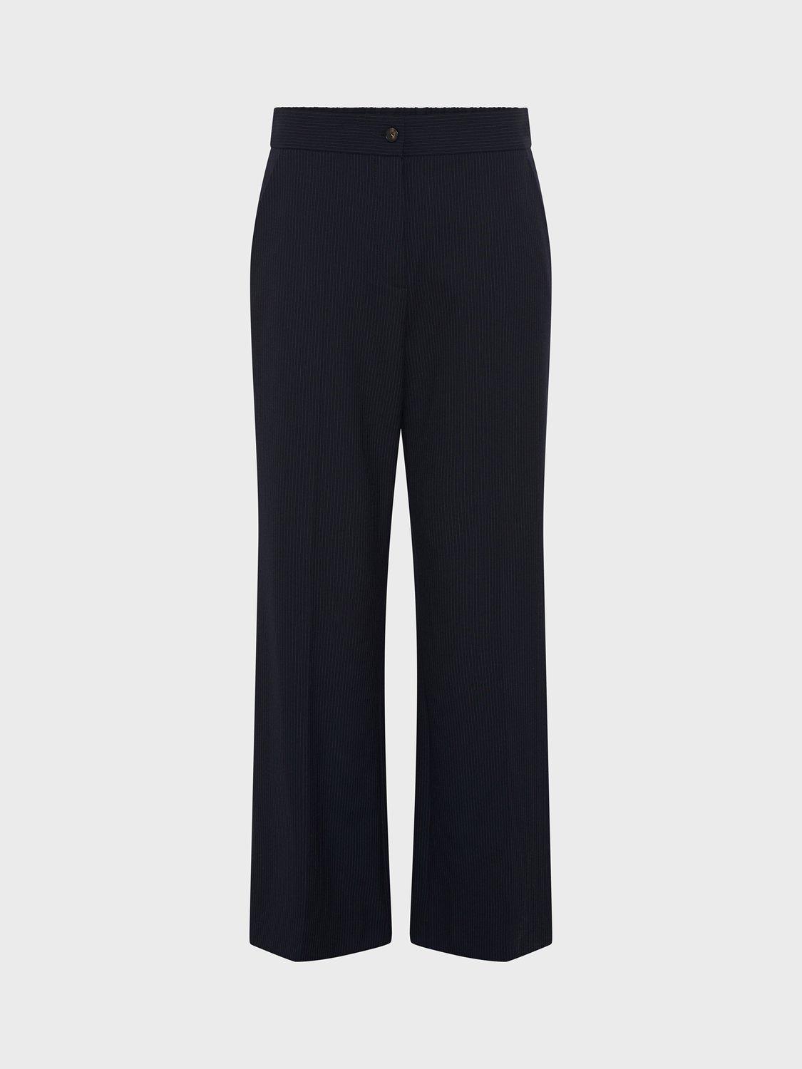 Product image 4 of 6, which shows Gerard Darel Avia Tailored Trousers, Navy, 10