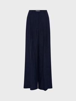 Gerard Darel Ayla Pure Linen Trousers, Navy, Navy