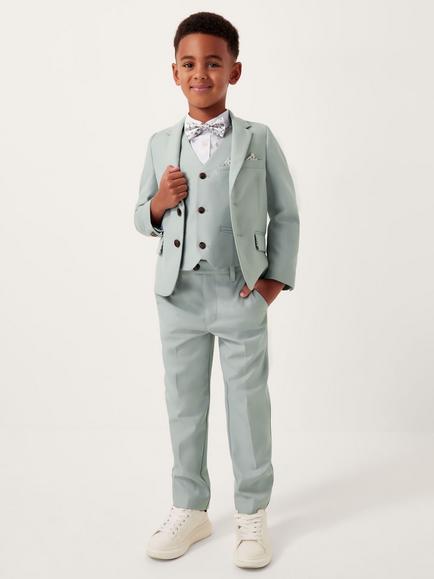 Monsoon Kids' Freddie Blazer, Sage, Sage