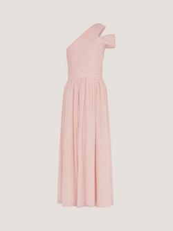 Monsoon Kids' Arianna Prom Dress, Pale Pink - view 2, Pale Pink