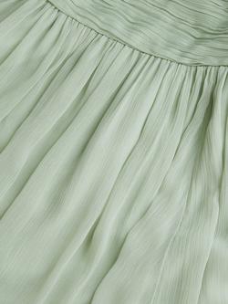 Monsoon Kids' Ellay Prom Dress, Sage - view 2, Sage