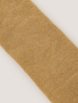 Monsoon Kids' Glitter Tights, Gold - view 2, Gold
