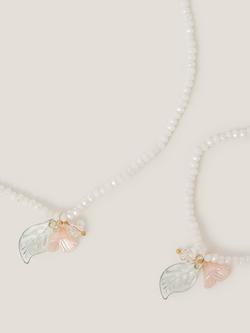 Monsoon Kids' Tulip Flower Jewellery Set, Multi - view 2, Multi