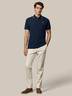 Hackett London Cotton Regular Fit Short Sleeve Polo Shirt - view 2, Old Navy