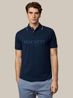 Hackett London Cotton Regular Fit Short Sleeve Polo Shirt, Old Navy