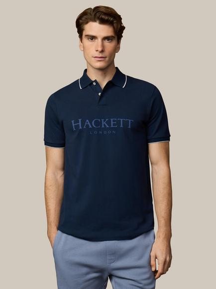 Hackett London Heritage Regular Fit Short Sleeve Polo Shirt, Old Navy