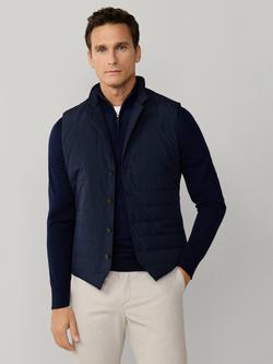 Hackett London Quilted High Neck Gilet, Old Navy