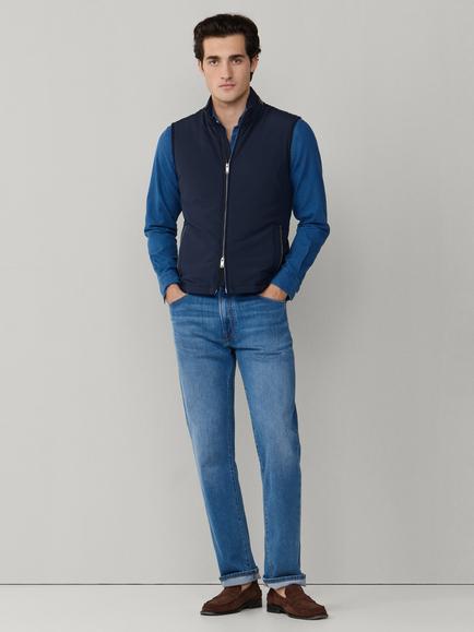 Hackett London Windsor Water Resistant Gilet, Old Navy - view 2, Old Navy