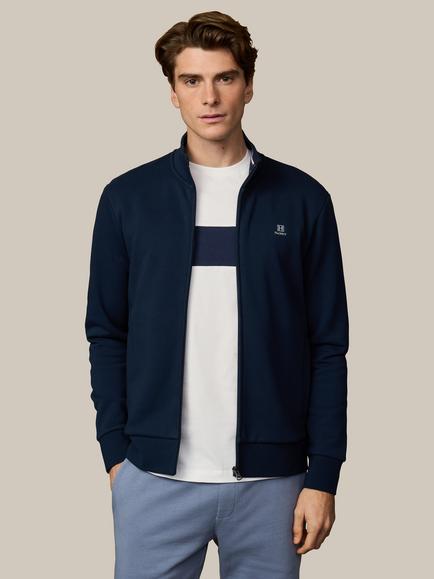 Hackett London Heritage Zip Front Cotton Sweatshirt, Old Navy, Old Navy