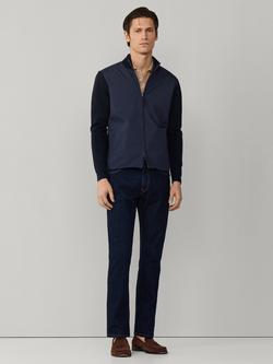 Hackett London Merino Wool Travel Hybrid Full Zip Jacket - view 2, Old Navy