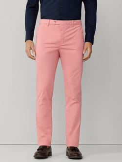 Hackett London Kensington Slim Fit Lightweight Chinos, Dusty Rose Pink