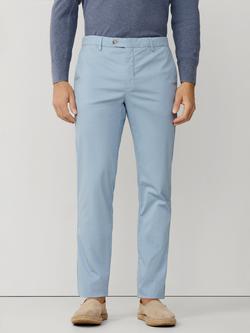 Hackett London Kensington Slim Fit Lightweight Chinos, Dusty Blue