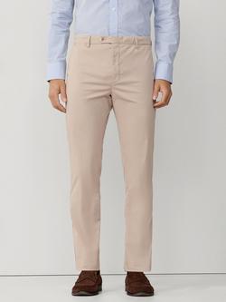 Hackett London Kensington Slim Fit Lightweight Chinos, Taupe Beige