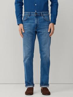 Hackett London Lux Newburg Classic Fit Jeans, Denim Blue, Denim Blue