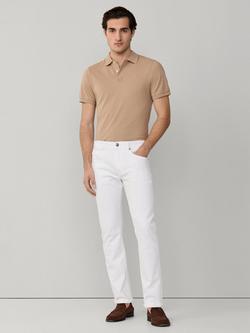 Hackett London Newburg Mid Rise Jeans, White - view 2, White