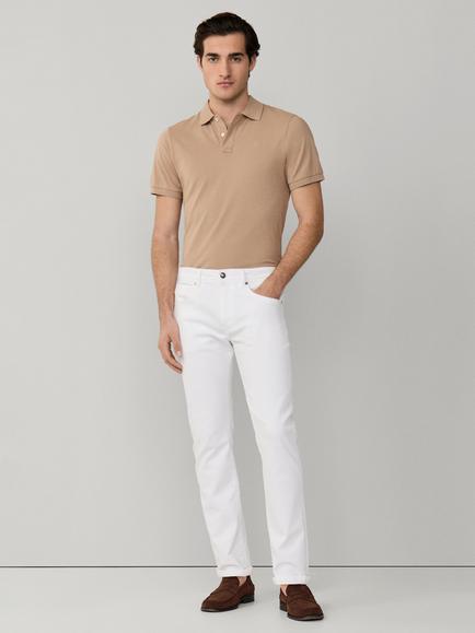 Hackett London Newburg Mid Rise Jeans, White - view 2, White