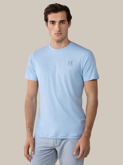 Hackett London Heritage Classic Fit T-Shirt, Summer Blue