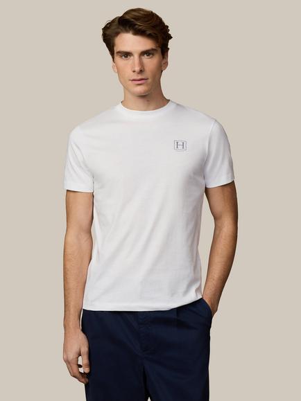 Hackett London Heritage Classic Fit T-Shirt, Optic White