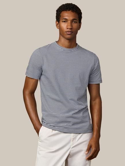 Hackett London Heritage Classic Fit Short Sleeve Striped T-Shirt, Old Navy, Old Navy