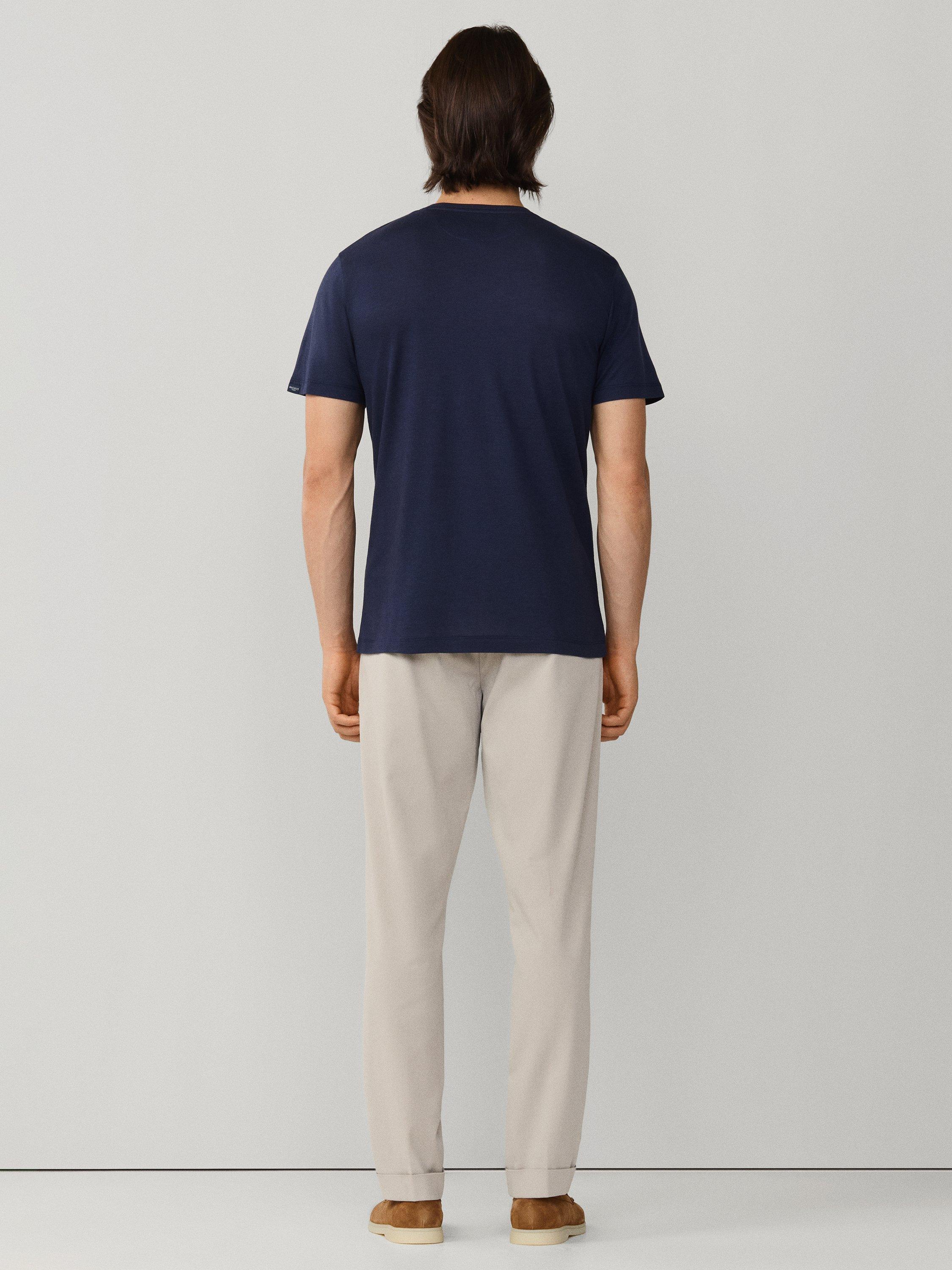 Product image 3 of 8, which shows Hackett London Regular Fit Short Sleeve T-Shirt, Old Navy, XXXL