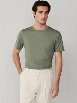 Hackett London Crew Neck T-Shirt, Stone Green, Stone Green