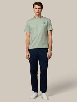 Hackett London Cotton Regular Fit Short Sleeve T-Shirt, Sage Green - view 2, Sage Green